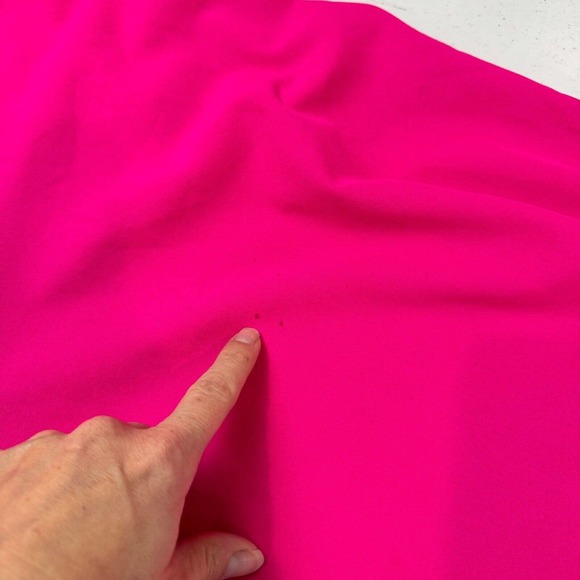 Hutch Women's One Piece Ruffle Wrap Jumpsuit Wide Leg Pink Size M - Picture 14 of 15